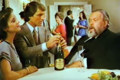 outtakes from an orson welles wine commercial after he had drunk too
