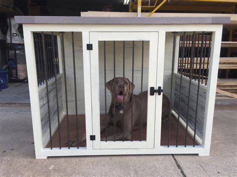 single dog kennel dog condo dog house dog box  artsyreclaimed