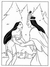 Pocahontas Søgning Malvorlagen sketch template