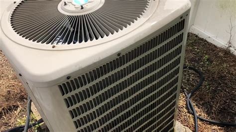 clean  central air conditioning unit