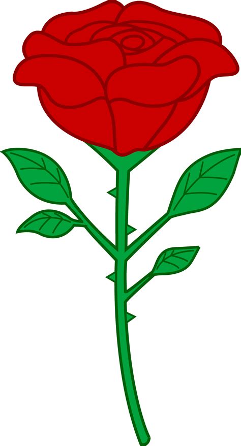 single red rose clip art  clip art