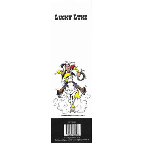 Paper Bookmark Lucky Luke Jolly Jumper Portraits