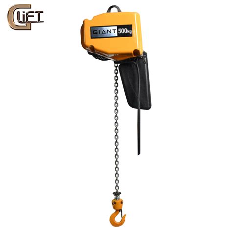 0 5 Tons Electric Chain Hoist Giant Lift Chain Block High Quality With