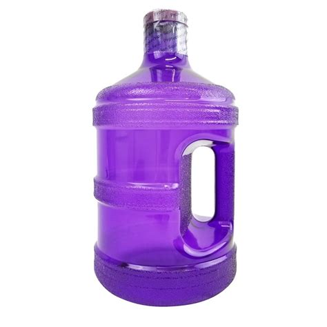 1 gallon bpa free reusable plastic drinking water big mouth bottle jug