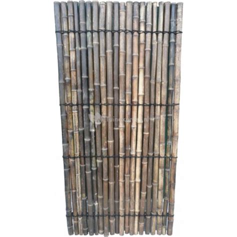 tuingerei bamboe tuinscherm black design van  tuinschermen meubilair kookgerei en bestrating