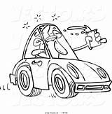Driving Drunk Cartoon Driver Intoxicated Coloring While Vector Outlined Pages Leishman Ron High Service Graphic Getdrawings Royalty Getcolorings sketch template