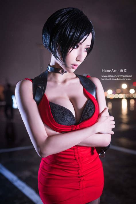 Haneame Cosplay Resident Evil Ada Wong Cosplay By Haneame