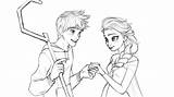 Jack Frost Elsa Coloring Pages Drawing Sketch Queen Telecaster Cartoonbucket Getdrawings Rise Jelsa Guardians Drawings Cartoons Paintingvalley Getcolorings Colorings sketch template