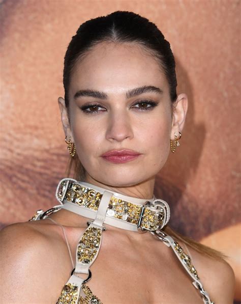 lily james sexy cleavage hot celebs home