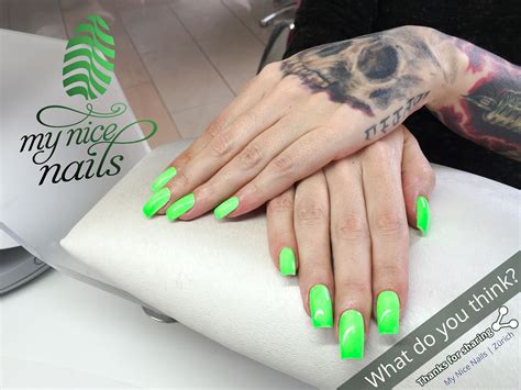 green seduction nail design nail art   nice nails