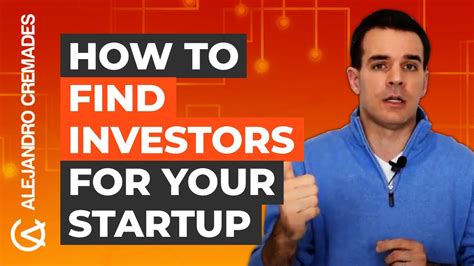 find investors   startup youtube