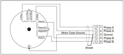 phase stepper motor wiring diagram fold hut