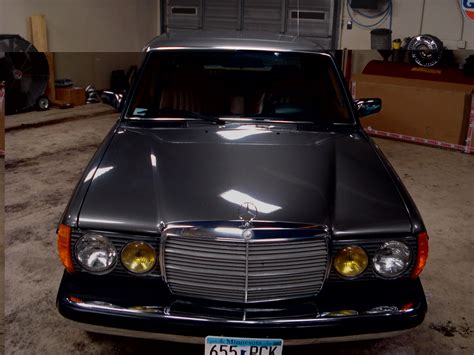 1985 Mercedes 300d Turbo Diesel Anthracite Grey With
