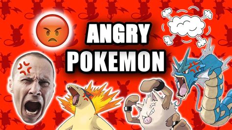 Angry Pokemon Pokedex Entries Youtube