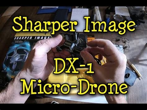sharper image dx  micro drone youtube