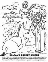 Balaam Donkey Bible Talking Sunday Pages Mewarnai Cerita Sekolah Minggu Speaks Alkitab Ballam Zakheus Bijbel Sheets sketch template