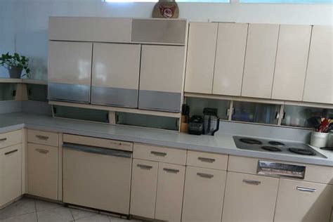 vintage ge kitchen cabinettes retro renovation