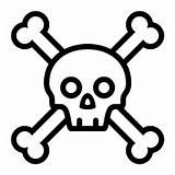 Skull Pirate Bones Crossbones Icon Jolly Roger Svg Pirates Icons Drawing Draw Hand Illustration Getdrawings Library Hook Stock Backgrounds Noun sketch template