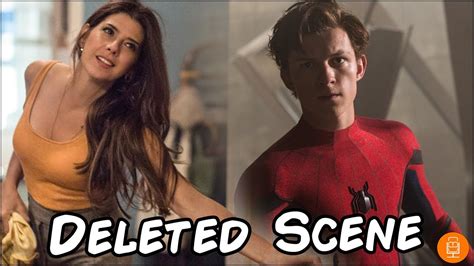 major aunt may spider man homecoming deleted scene explained youtube