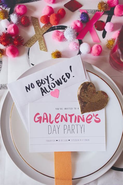The Place Setting Galentine S Day Party Ideas Popsugar Love And Sex