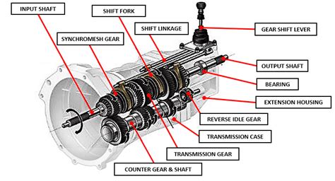 transmission  car diagram