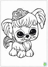Coloring Pet Shop Littlest Pages Lps Print Dog Crown Printable Fox Poodle Toy Book Getcolorings Color Colouring Dinokids Shops Creative sketch template