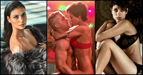 10 hot reasons why morena baccarin is the best actress in superhero movies best of comic books