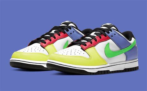 nike dunk  multi color confirmed  march  release house  heat