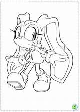 Sonic Dinokids Characters sketch template