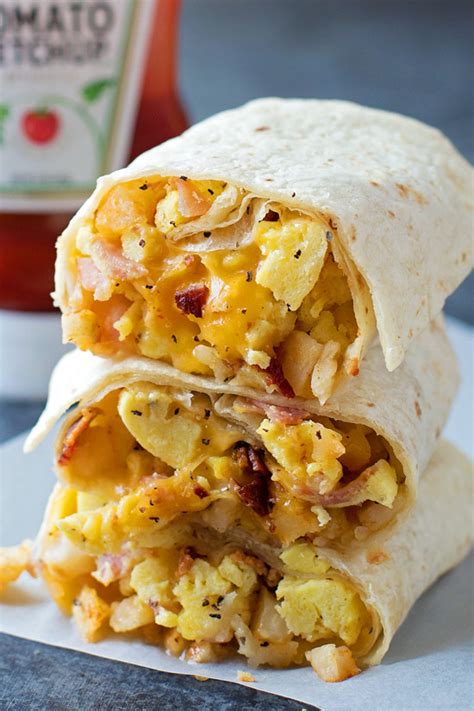 ideas  easy breakfast burrito recipe  recipes ideas
