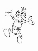 Robot Robots Coloring Astro Kids Pages Funny Drawing Happy Coloriage Cute Color Boy Print Nono These Group Printable Getdrawings Justcolor sketch template