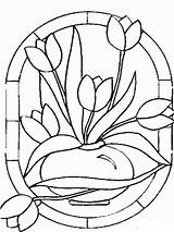 Coloring Pages Tulip Flower Flowers Tulips Printable Print Recommended Color sketch template