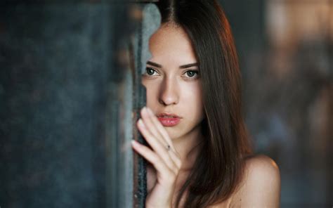 Catherine Timokhina Brunette Russian Model Girl Wallpaper 007
