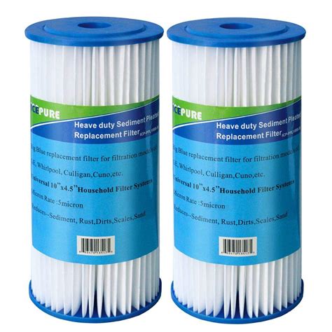 The 9 Best 10 X 45 Inch Whole House Water Filter Replacement Cartridge