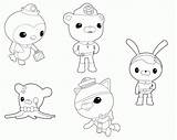 Coloring Octonauts Pages Popular sketch template