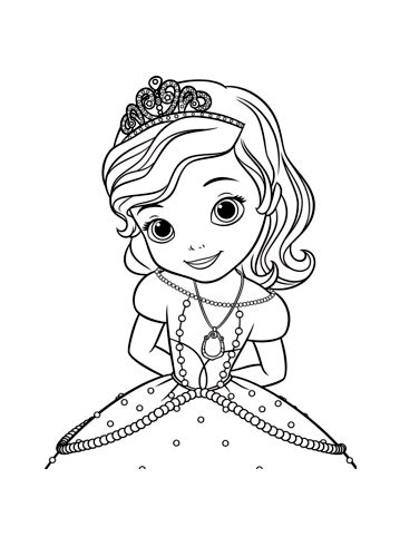 princess sofia disney coloring pages     sofia
