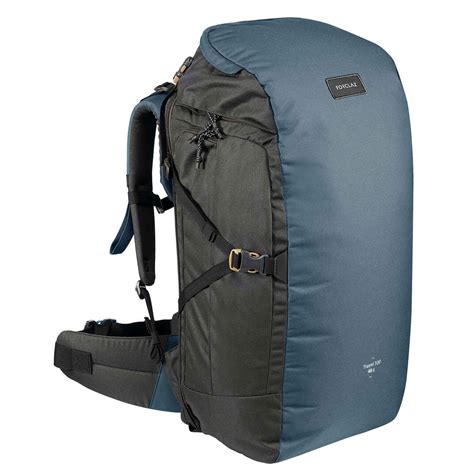 backpacking rucksack travel   liter forclaz decathlon
