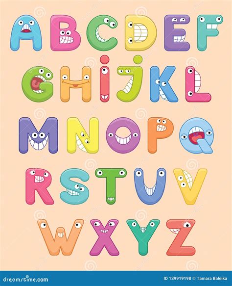 funny alphabet letters  kids images   finder