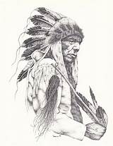 Indios Cheyenne Americanos Indio Dibujo Lapiz Indians Nativos Aguila Buscar Vinanti Hunters Pointillism sketch template