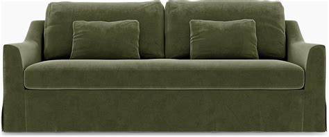 faerloev  seater sofa cover simply velvet moss green choose fabric full screen fabric colour