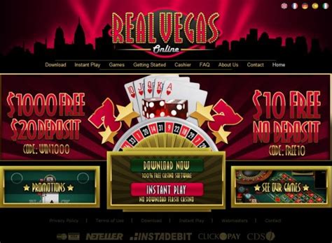 real vegas  casino  deposit bonus blog