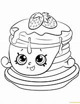 Sweet Berry Shopkins Pancakes Season Pages Coloring sketch template