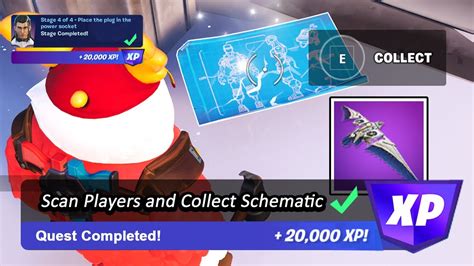 scan players   falcon scout  collect  schematic fortnite oathbound quests youtube