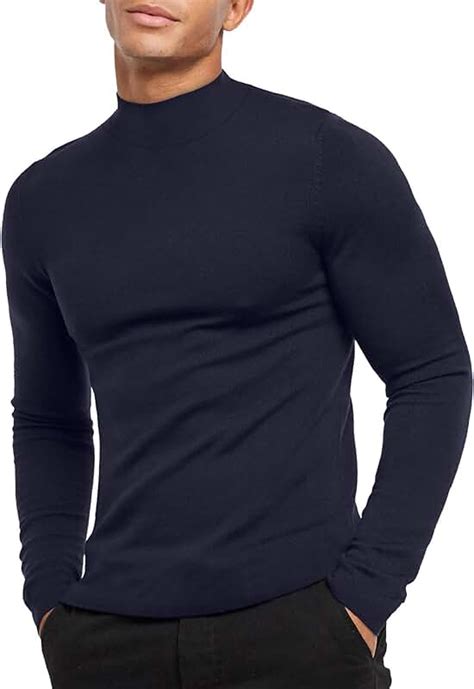 amazoncom mock neck shirts  men