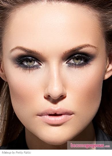 Pictures Party Makeup Ideas Glittery Glam Smokey Eye Makeup