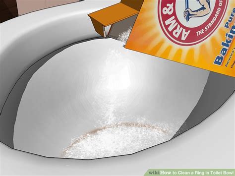 ways  clean  ring  toilet bowl wikihow