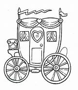 Carriage Koets Prinsjesdag Gouden Prinses Tekening Assepoester Wagon Kleurboeken Princesses Ervaren Blogo Eropuit Downloaden sketch template