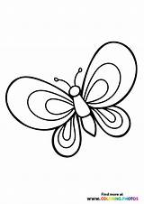 Butterfly Print Butterflys sketch template