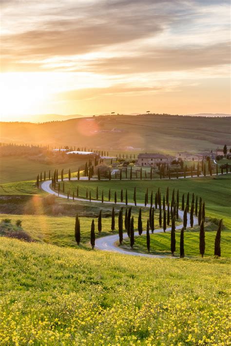 the historic estates in val d orcia offer the most scenic