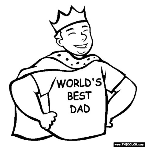 dad coloring page  fathers day coloring pages pinterest